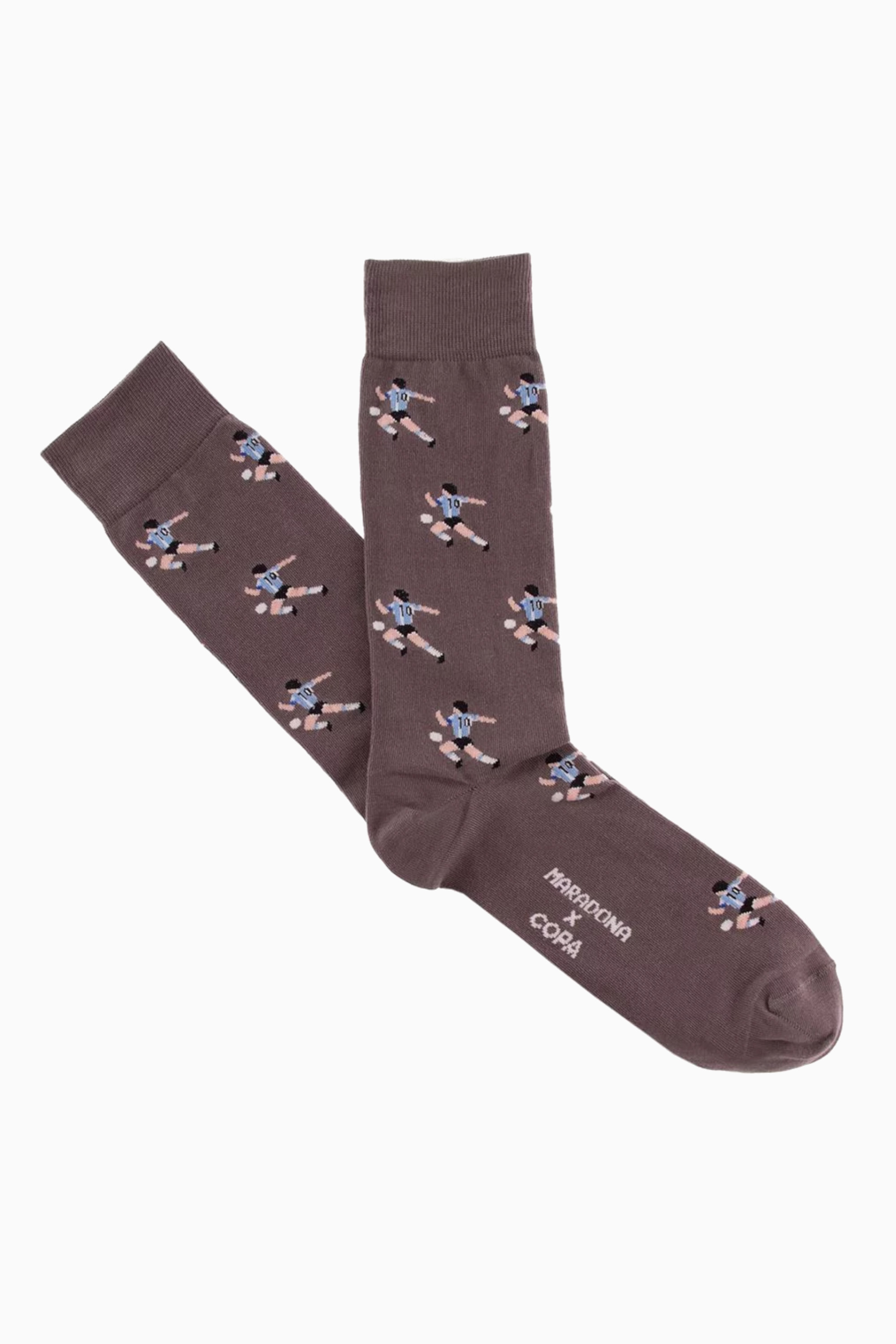 Skarpety Reprezentacji Argentyny Retro COPA x Maradona World Cup 1986 - Szary