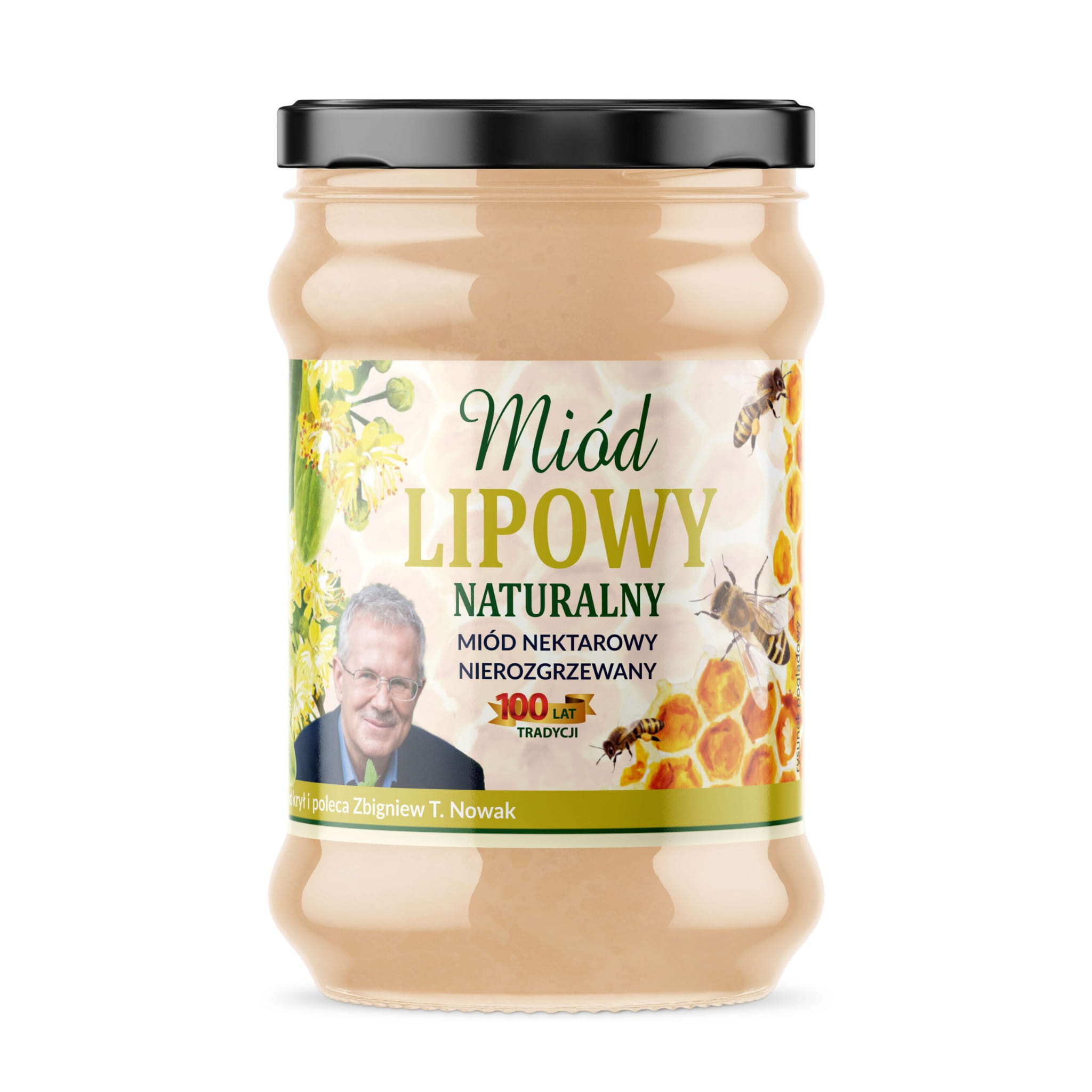 Miód LIPOWY 380g Zbigniew T. Nowak