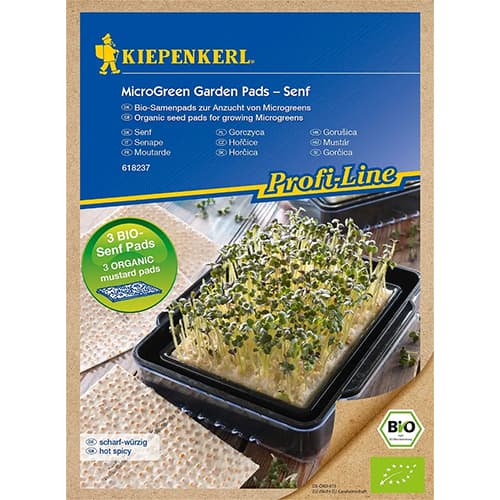 1 szt, BIO Microgreen Pads Senf (Nachfüllpads) - Samen: Ilość w opakowaniu: 1 Stück