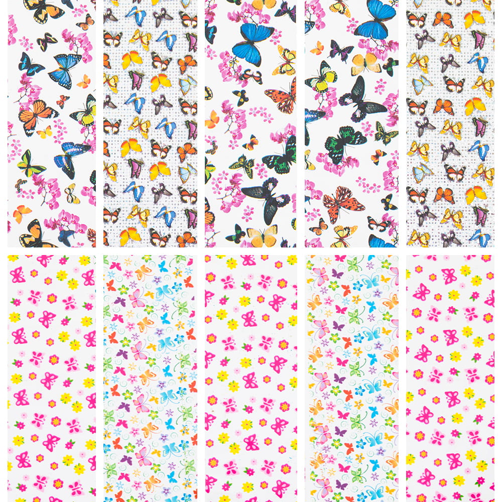 Folie transferowe 4 Seasons 10 sztuk po 100 cm XKZ-09-02