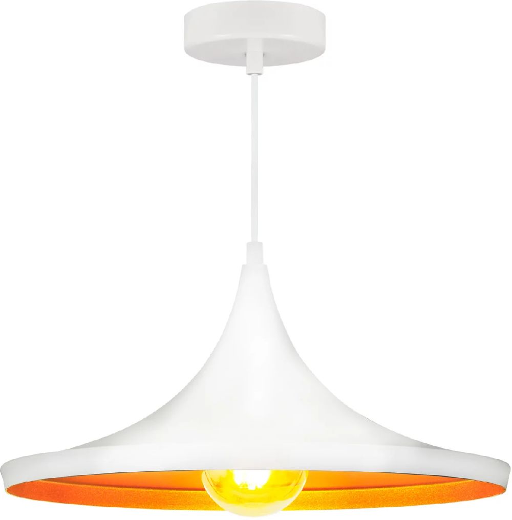 Darmowa Dostawa - Lampa wisząca 1x20 W biała Goldlux Modena 306753