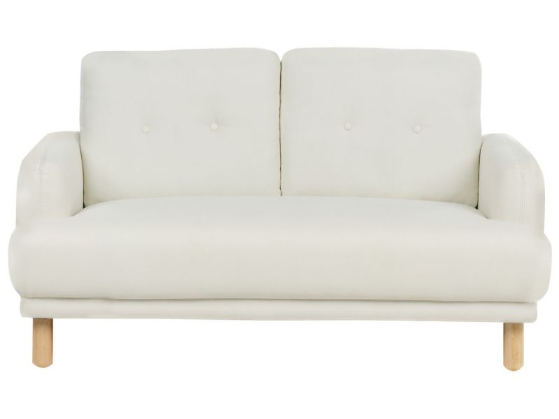 Sofa Tuve Złamana biel dla 2 osób 1 szt.