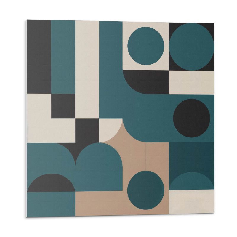 Panele samoprzylepne Wallfluent 50x50 cm Abstrakcyjne kształty i formy 4 szt.