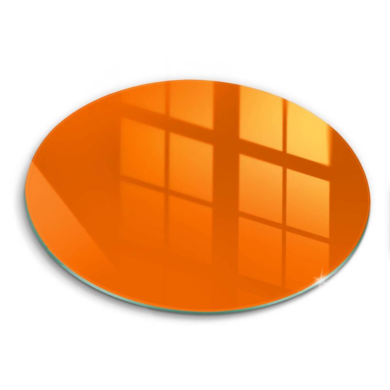 Szklana deska do krojenia Wallfluent fi30 cm Kolor pomarańczowy 1 szt.