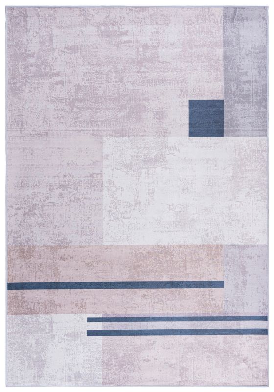 Dywan wewnętrzny Ava PZ21-64 prostokąt Mazovia 120x 170 cm beżowy,kremowy motyw geometryczny krótki włos 1 szt.