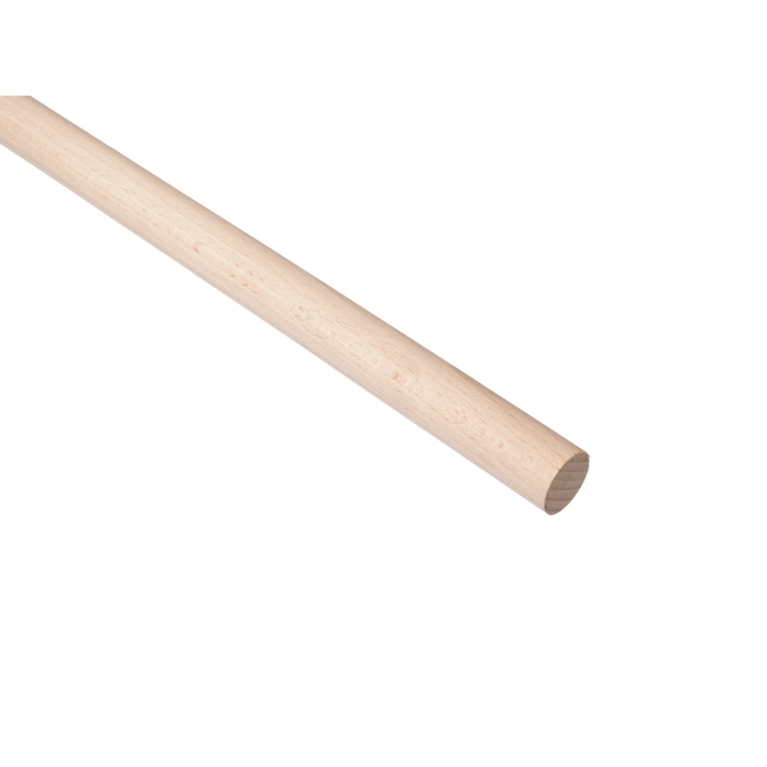 Listewka okrągła bukowa, wym. 20 mm x 1000 mm