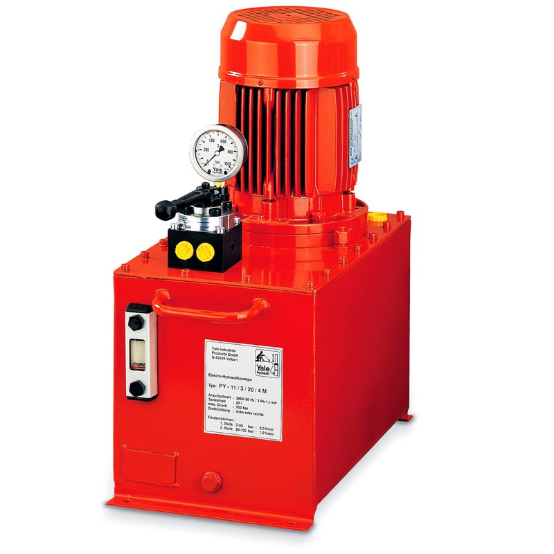 Yale PYE/3 - pompa hydrauliczna 700 bar - PYE-11/3/30/3 M
