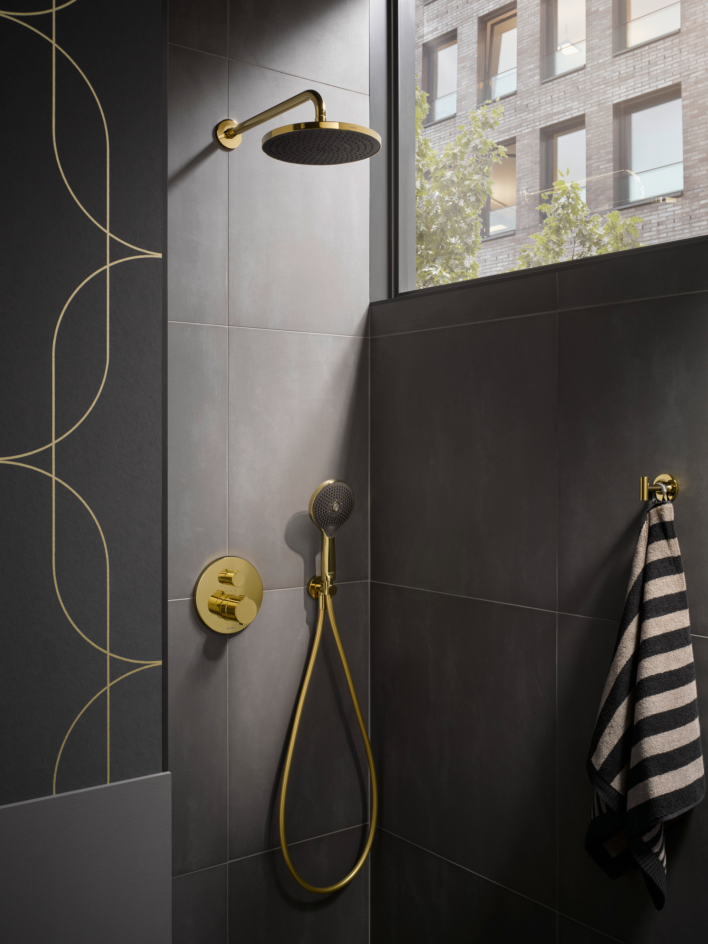 Duravit Starck T wieszak na ręcznik złoty 0099293400