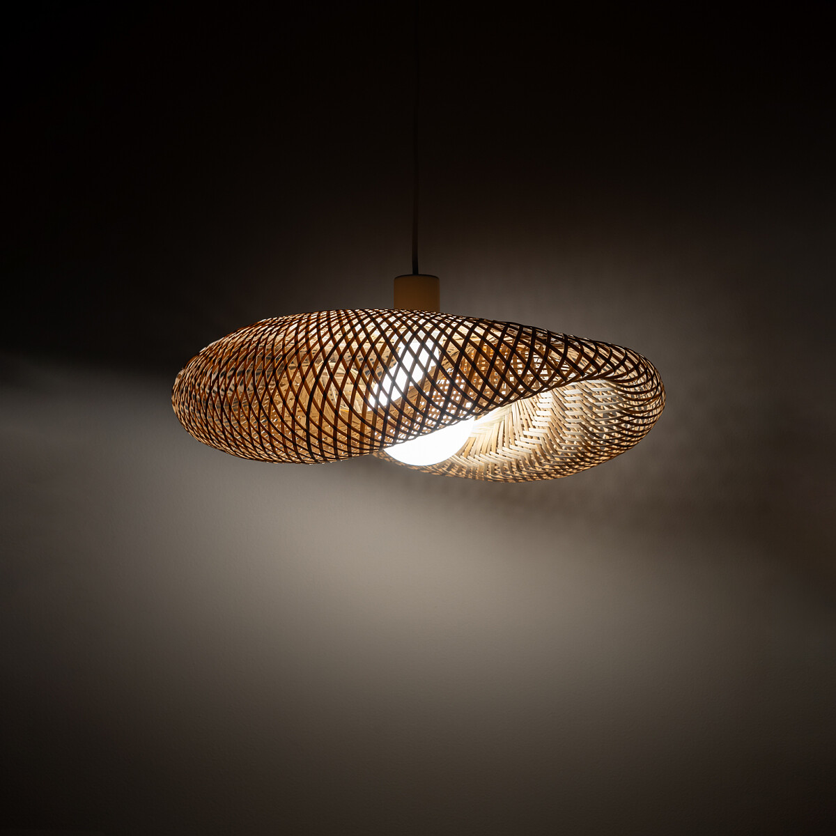 Nowodvorski Lighting Havana lampa wisząca 1x25 W naturalne drewno 11397