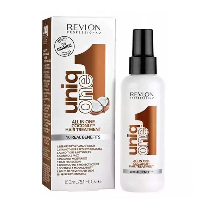 Maska w sprayu o zapachu kokosowym Revlon professional uniq one treatment coconut 150 ml
