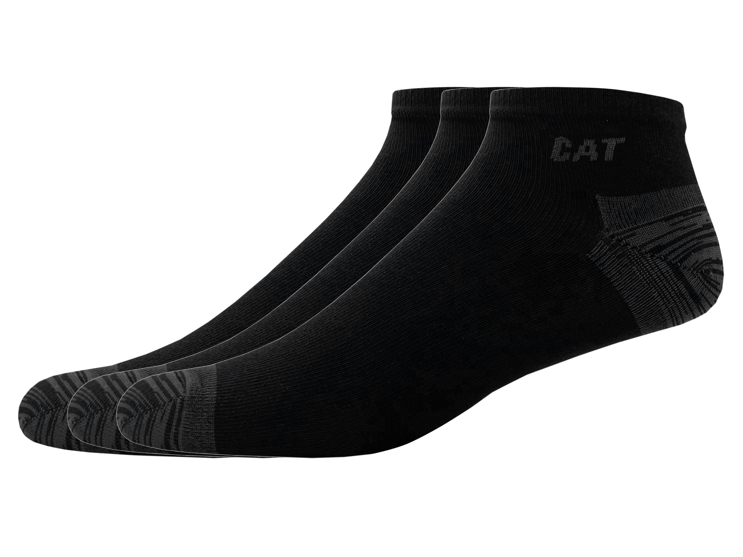Caterpillar Stopki męskie, 3 pary 35-38, Czarny