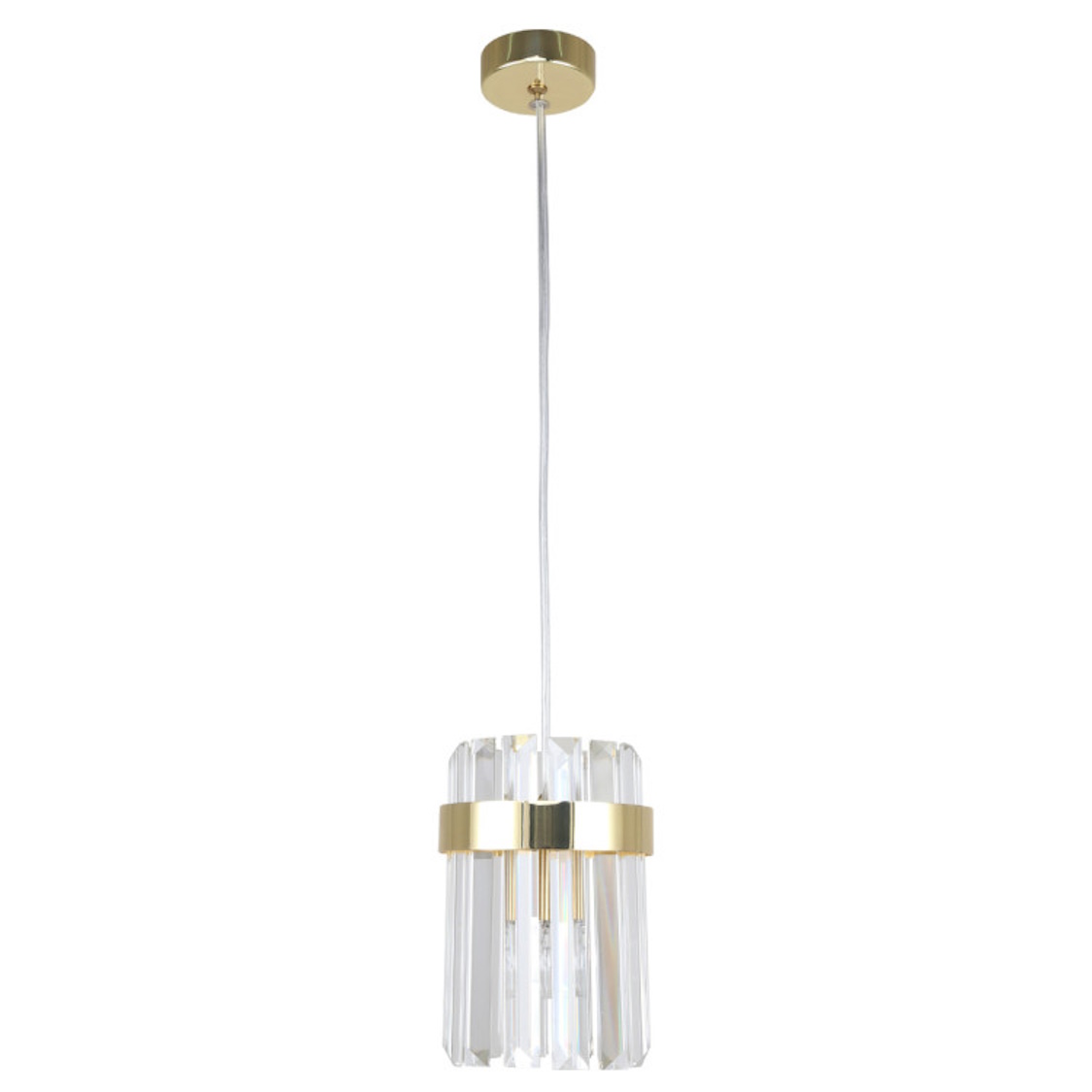 Darmowa Dostawa - Lampa wisząca 1x10 W złota Light Prestige Vetro LP29101PGD
