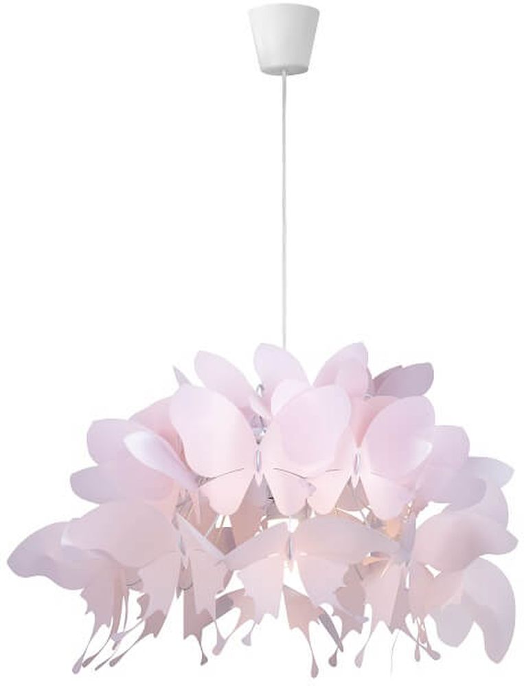 Darmowa Dostawa - Lampa wisząca 1x60 W różowa Light Prestige Farfalla LPMD0883439A1P
