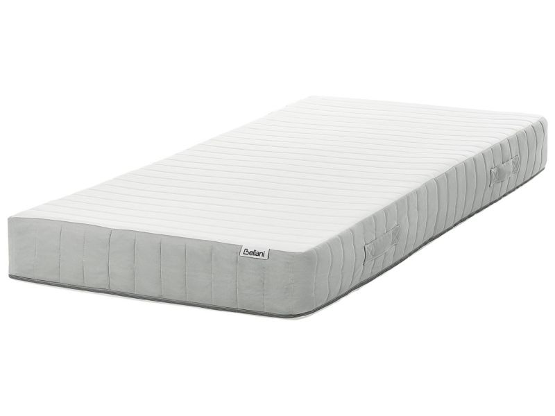 Materac kieszeniowy zdejmowalny pokrowiec 90 x 200 cm średnio twardy Roomy 1 szt.