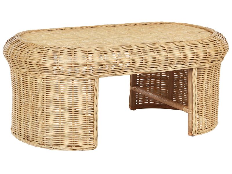Stół ogrodowy Rattan Naturalny Livadeia 1 szt.