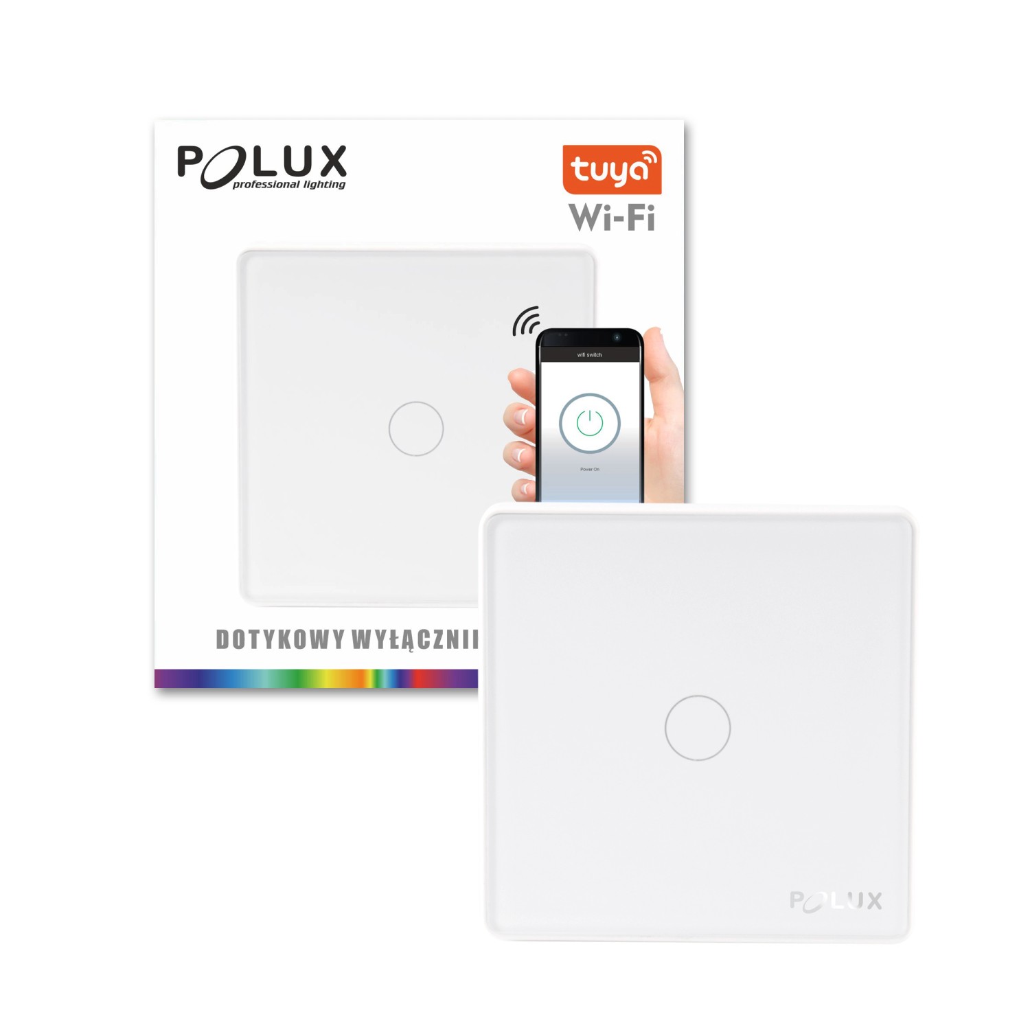 Dotykowy wyłącznik jednobiegunowy WIFI SMART HOME Tuya