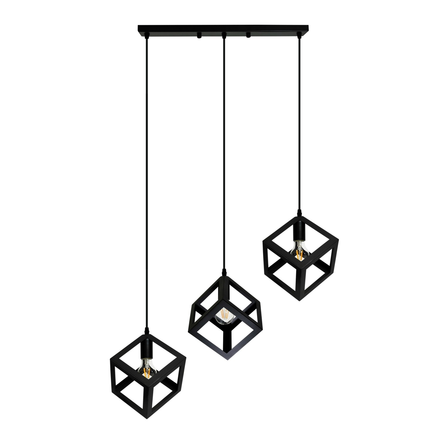 Il mio Lampa wisząca SWEDEN czarna 3xE27