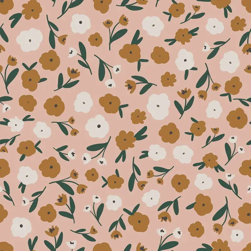 Tapeta faded summer patterns-31 BW