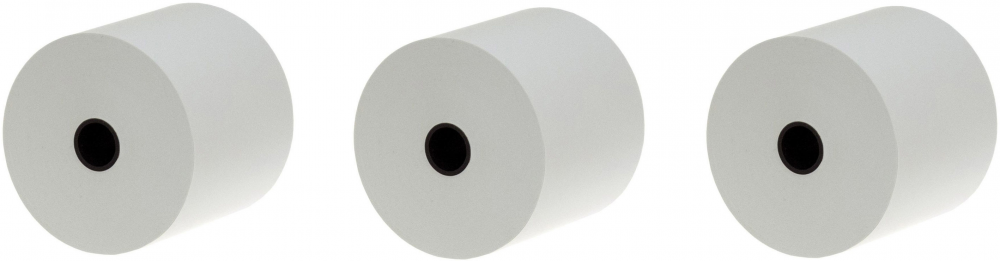 3x Rolka termiczna Drescher Polska Sp. z o.o., 49mm x 30m, 48g/m2, BPA Free, biały