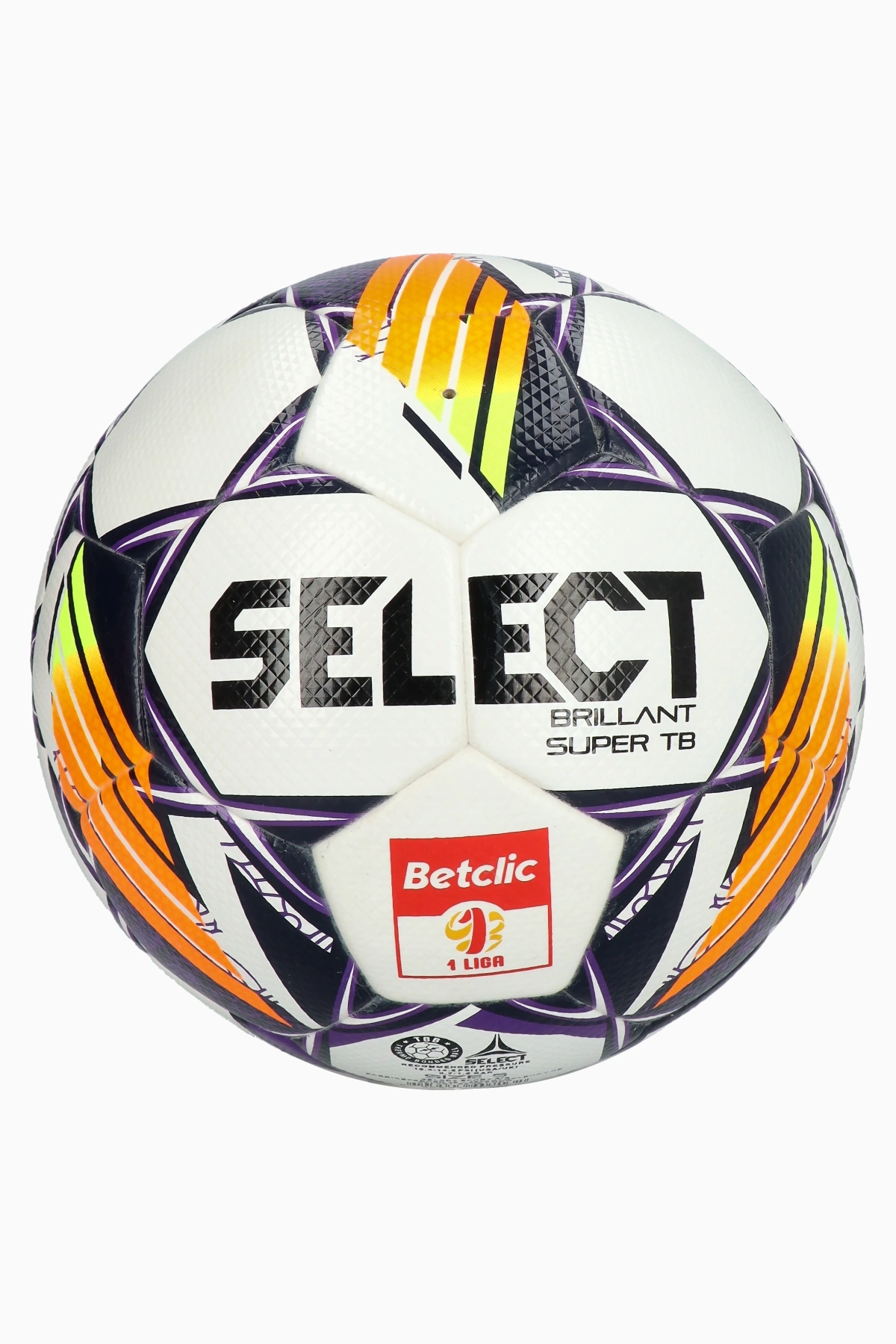Piłka Select Brillant Super TB FIFA v24 Betclic 1 Liga rozmiar 5 - Biały