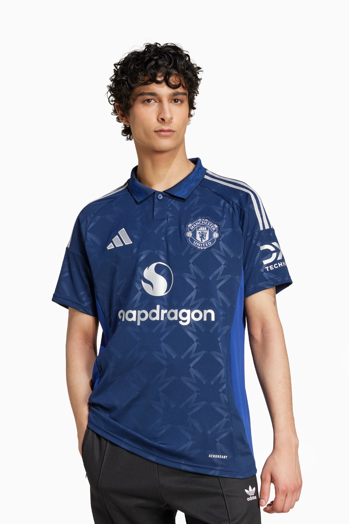 Koszulka adidas Manchester United 24/25 Wyjazdowa Replica - Granatowy