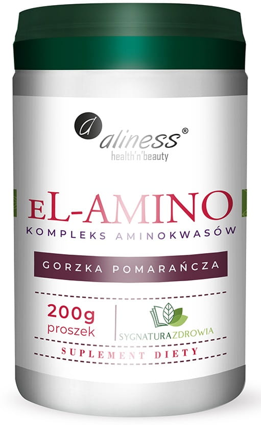 eL-AMINO kompl.aminokwas.pomarańcza 200g Aliness