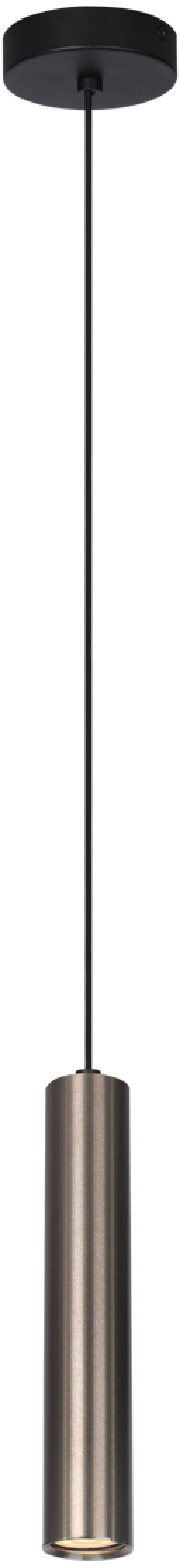 Italux Lopus lampa wisząca 1x10 W brązowa PND-48930-1-BRO