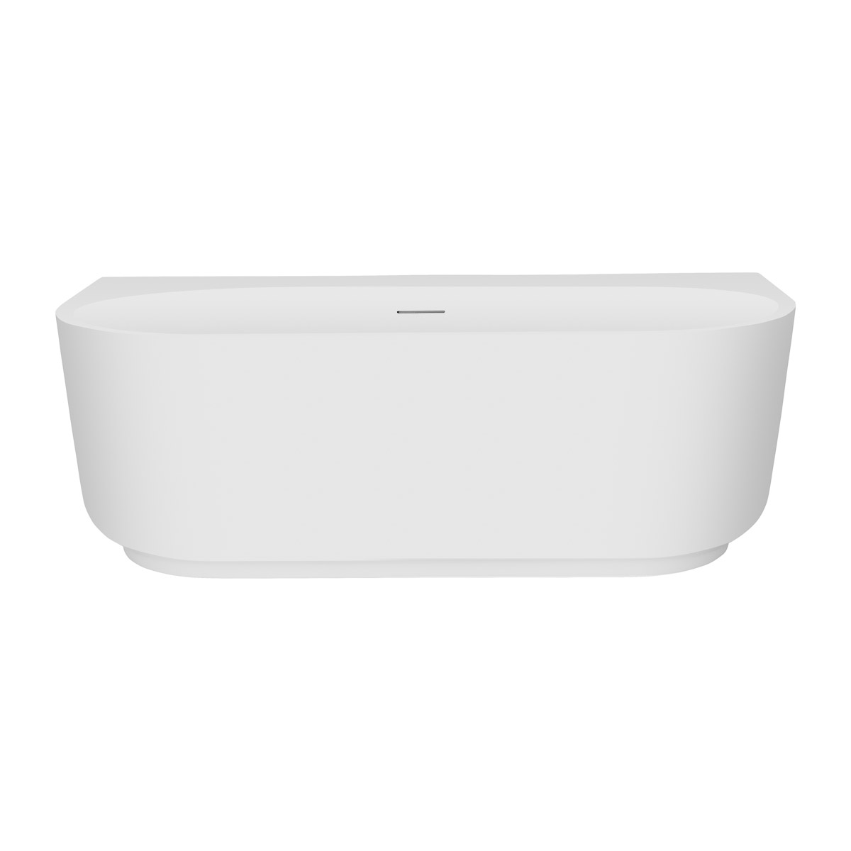 Ksuro 03 wanna przyścienna 170x80 cm owalna biała 32005000 - Wysyłka w 24h