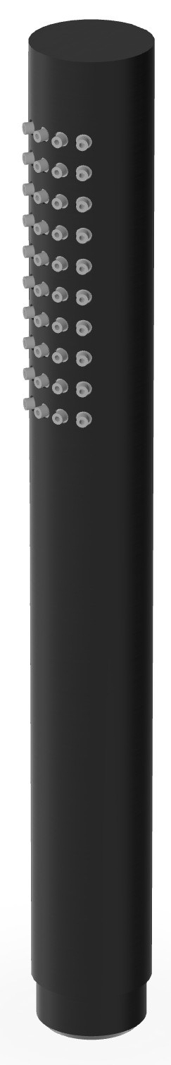 Zucchetti Helm słuchawka prysznicowa czarna Z94249.XP81