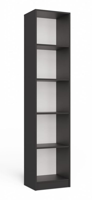 Regał Topeshop Onyx R40 antracyt 40x182x30 cm 1 szt