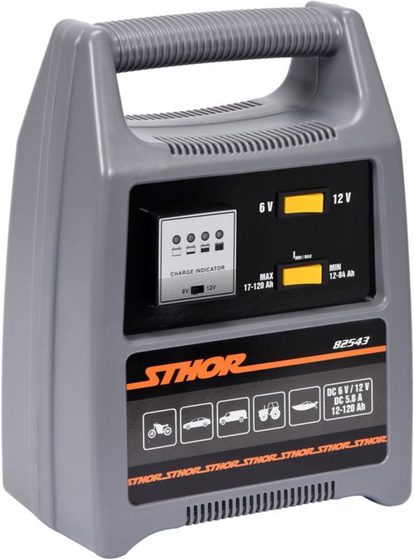 Prostownik Sthor 6/12 V 8 A 120 Ah