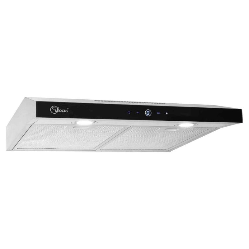 Okap podszafkowy Focus Modo 60 IN (inox+czarny) 1 szt.