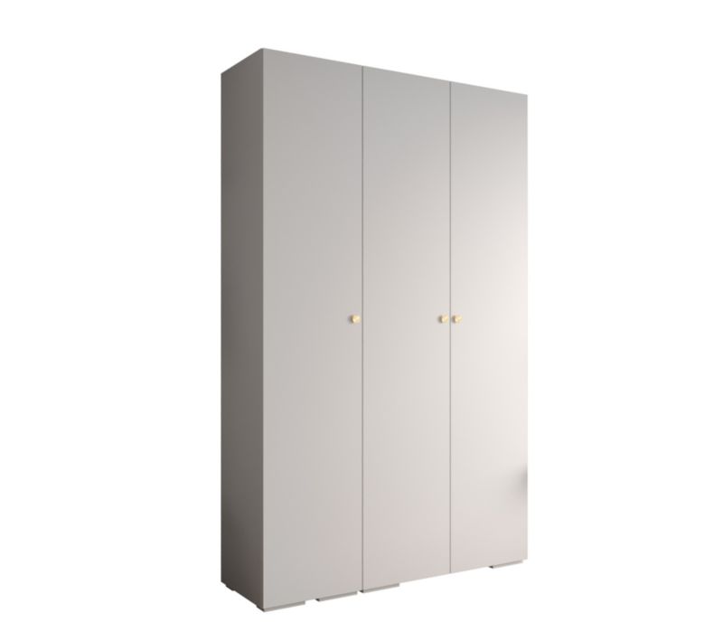 Szafa ubraniowa Garderoba Abiks INOVA 2 1,5SZ biały 1 szt.
