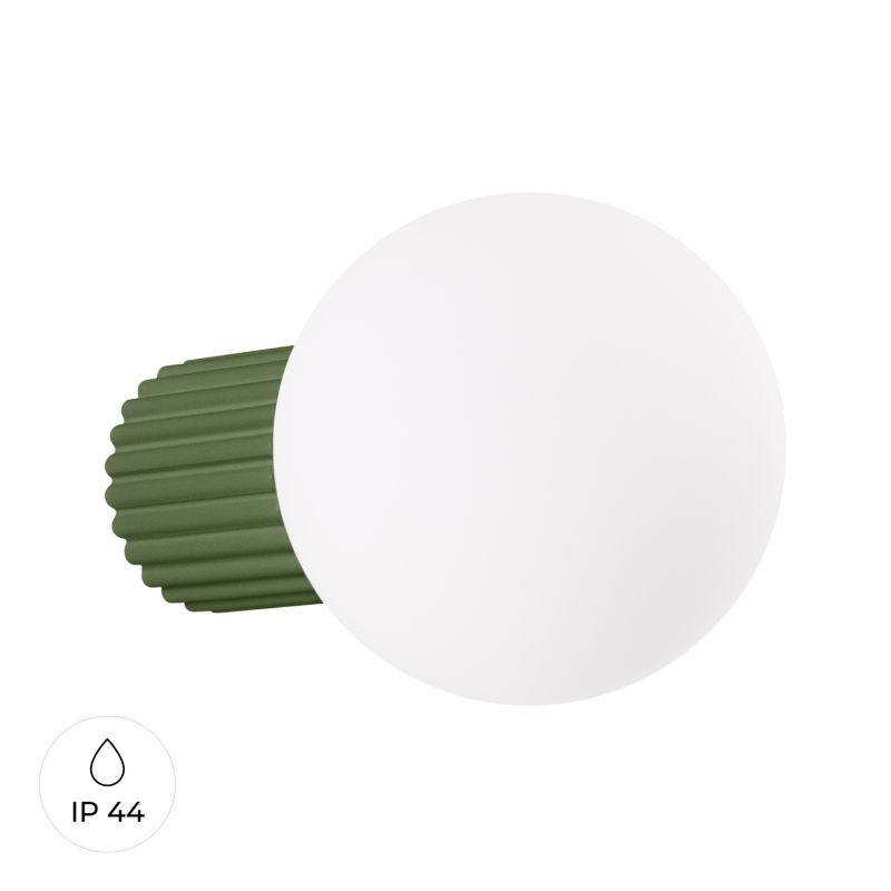Kinkiet Sollux Lighting HALO zielony oliwkowy IP44 1 szt.
