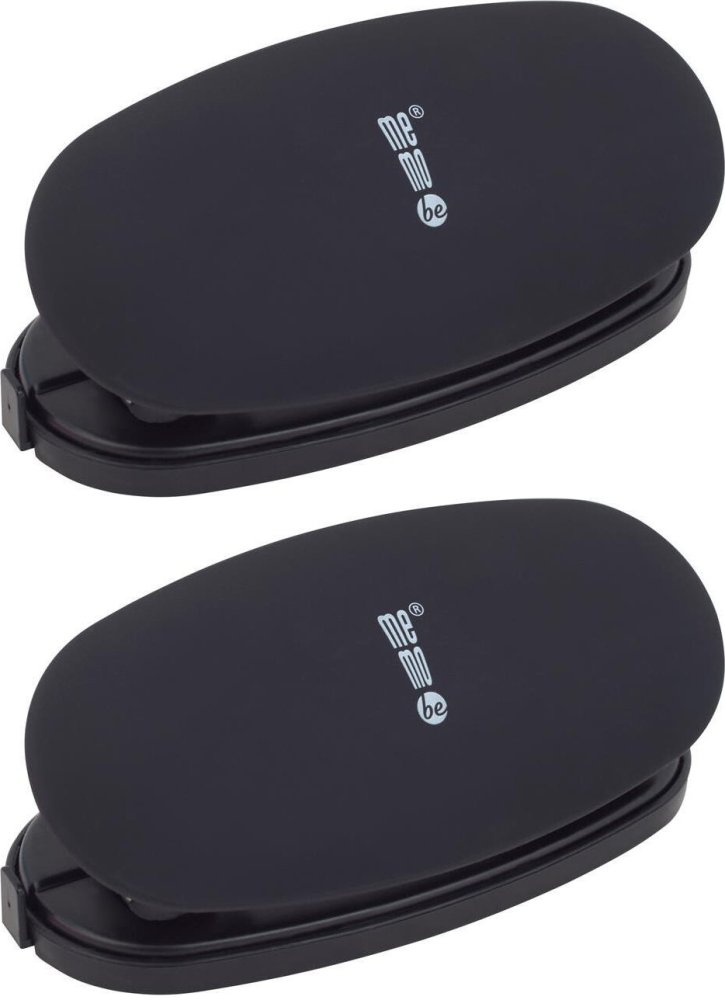 2x Dziurkacz MemoBe Soft-Touch, do 10 kartek, czarny