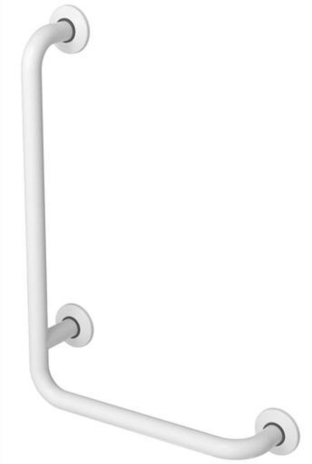 Faneco poręcz ścienna 40x60 cm kątowa lewa biała S32UKL64SWB - Wysyłka w 24h