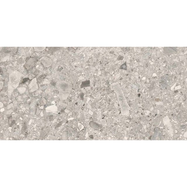 Gres szkliwiony CANDY TERRAZZO NUOVO light grey mat 29,8x59,8 gat. II
