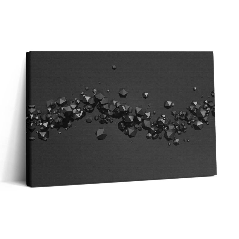 Obraz na płótnie Wallfluent 30x20 cm Kształty 3D abstrakcja 1 szt.