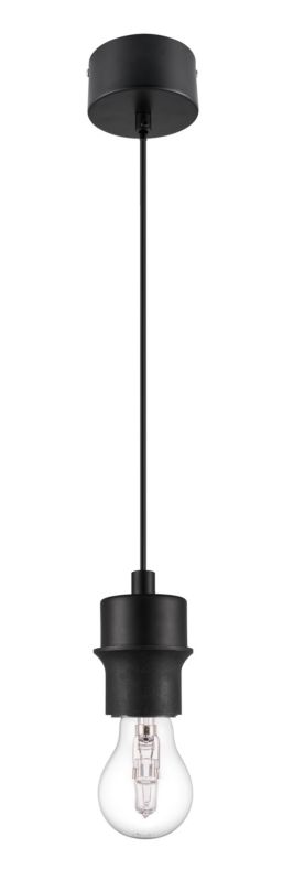 Zawiesie do lampy GoodHome Klentony E27 czarne