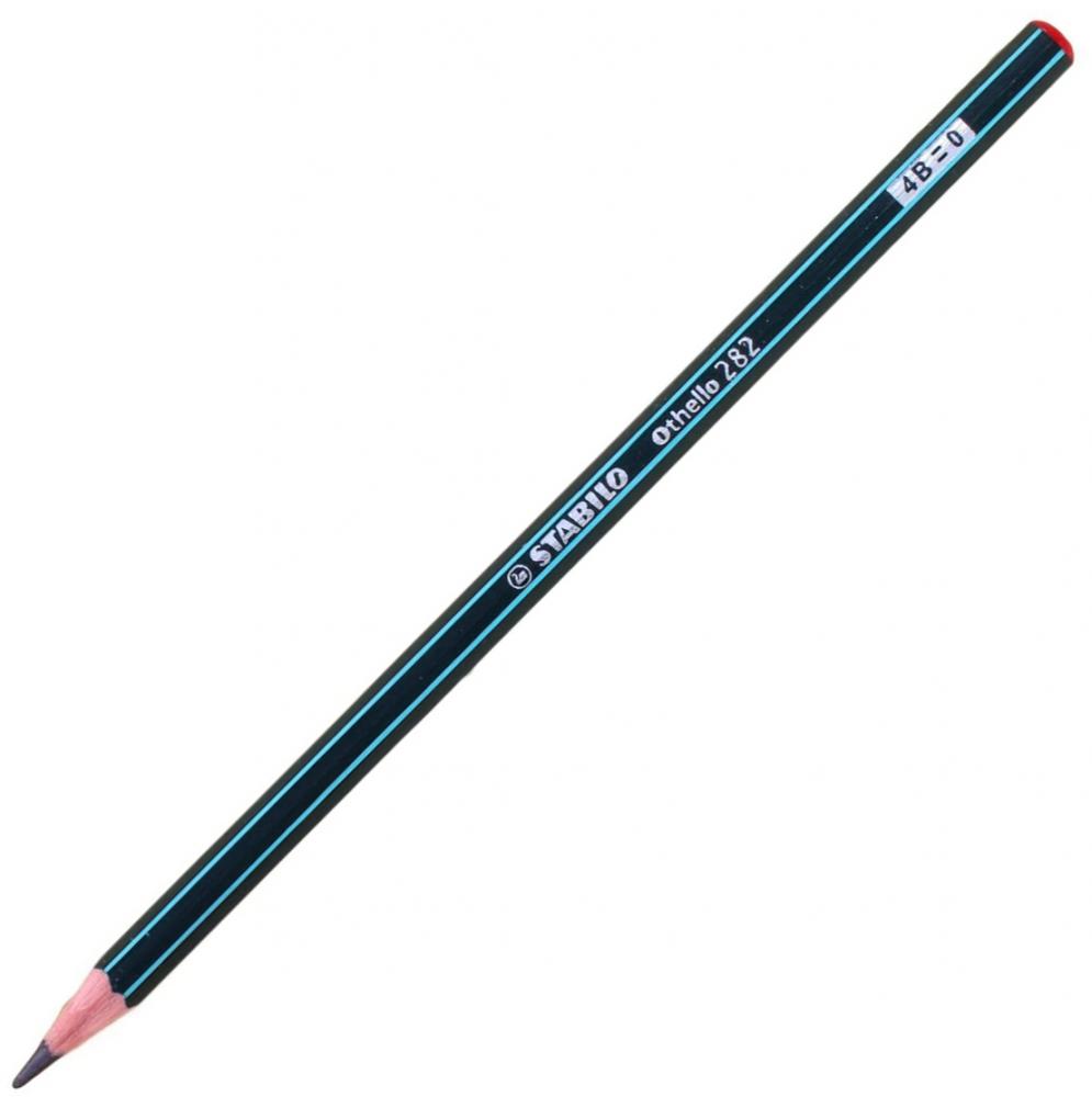 Ołówek Stabilo Othello, 4B, zielony