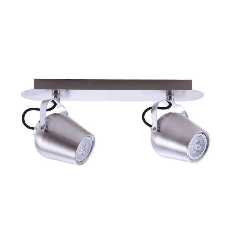 Lampa sufitowa wisząca Italux Josie 8468 nikiel nowoczesna 2xGU10 x 50W 1 szt.