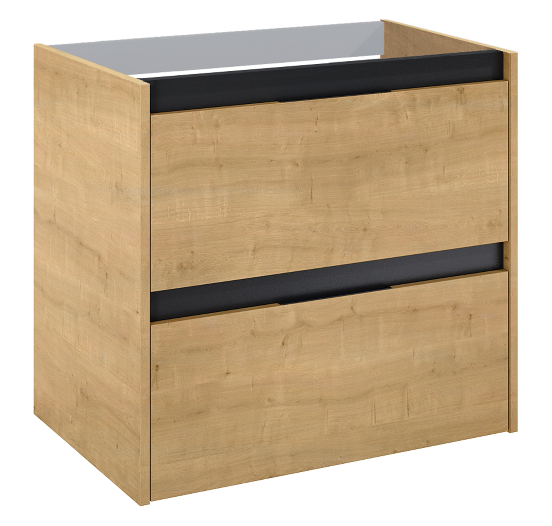 Roca Alpine szafka 45,2x68,5x59 cm podumywalkowa wisząca jasny dąb A857864464
