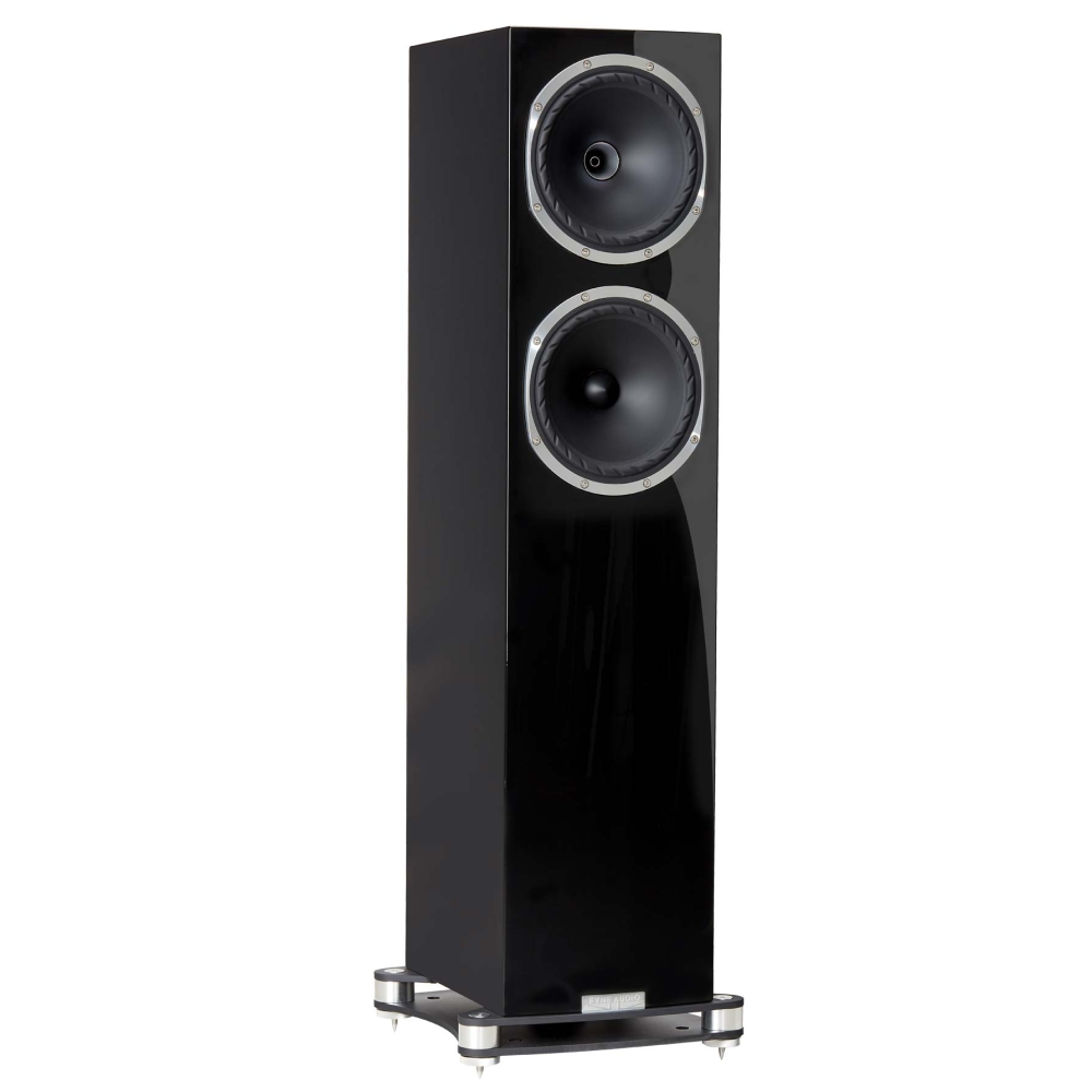 Kolumna podłogowa fyne audio f502sp czarny połysk