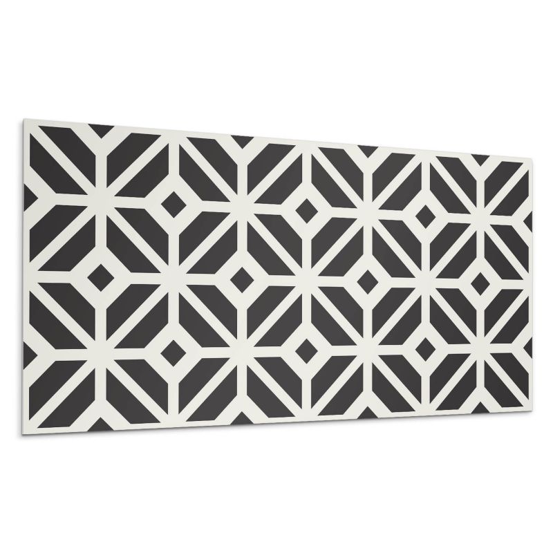 Panel samoprzylepny Wallfluent 120x60 cm Abstrakcyjne romby w geometrycznej kompozycji 1 szt.