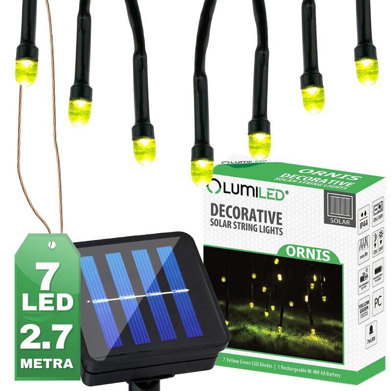 Girlanda Solarna Lumiled Ogrodowa 7x LED Ozdobne Punkciki Świetliki 1 szt.
