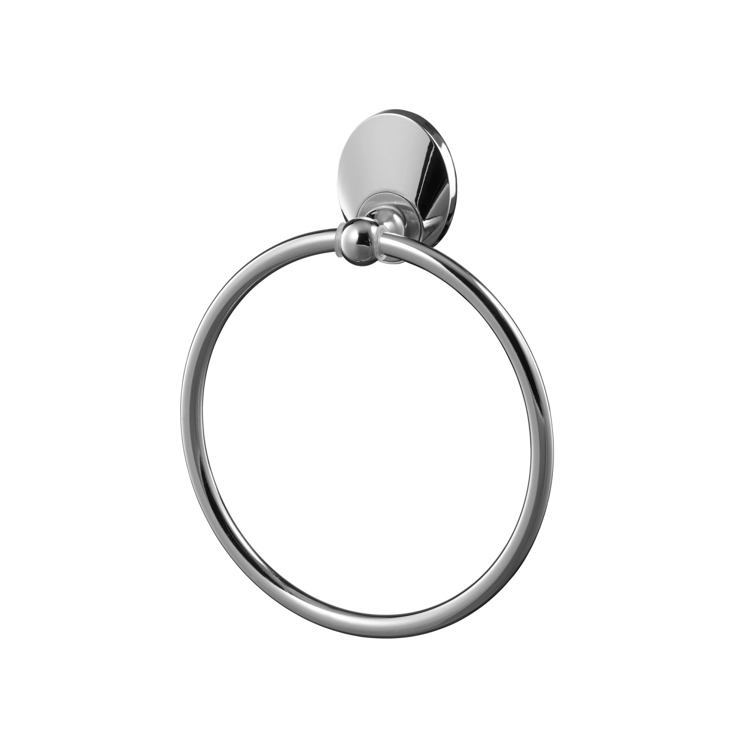 Bisk Wieszak owalny Emotion chrom / satyna