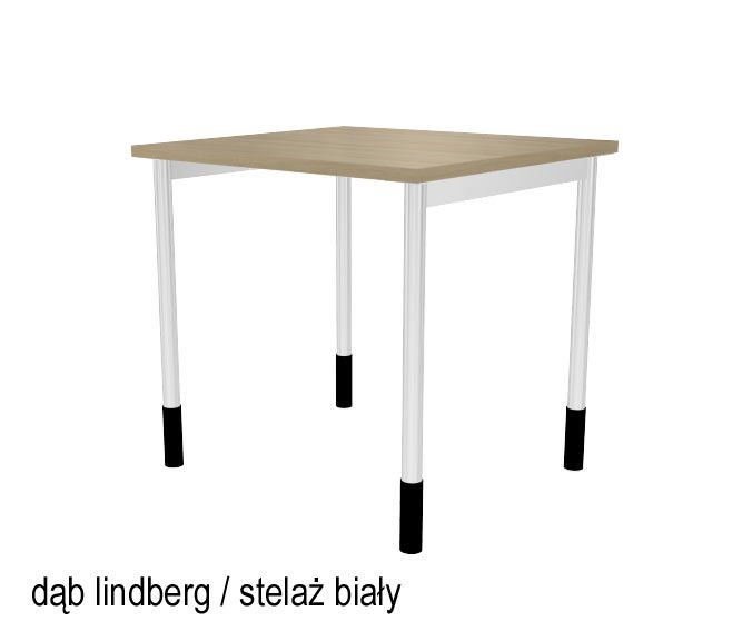 HEBE BO04/7 Biurko proste 78,5x70x74h (Kolor blatu: Dąb Lindberg)