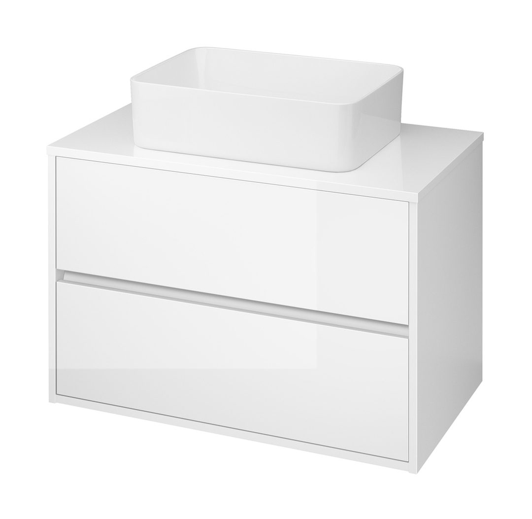 Cersanit Crea szafka 79x45x53 cm podumywalkowa wisząca biała S924-005