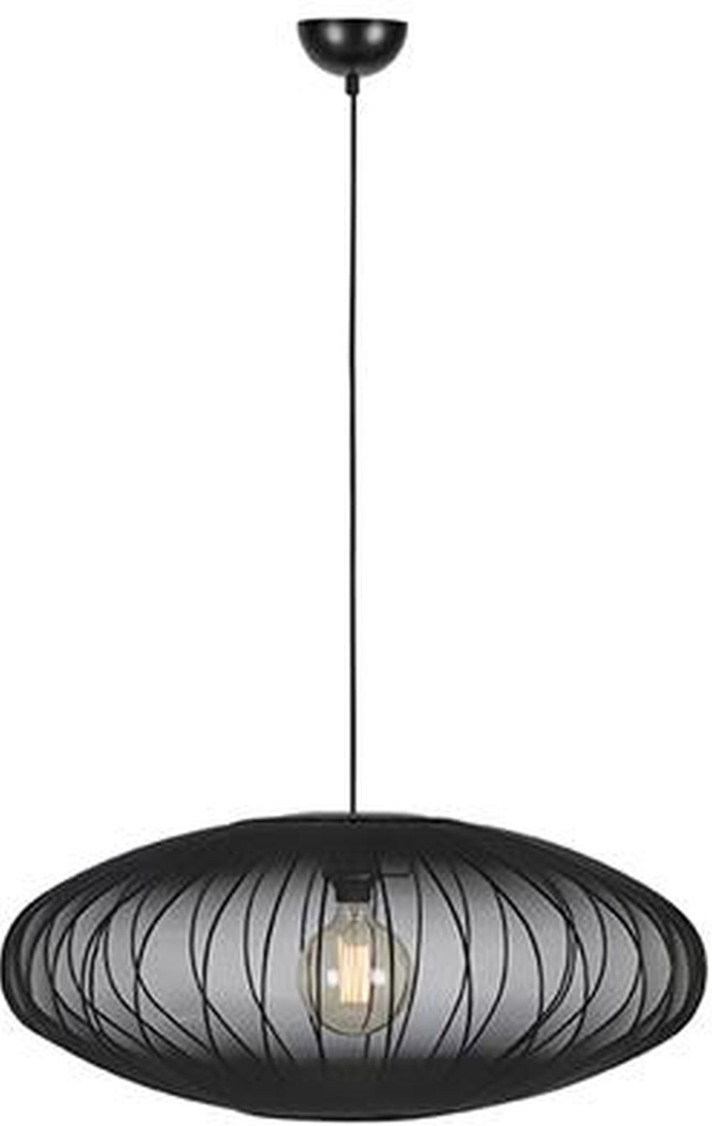 Markslöjd Florence lampa wisząca 1x40W czarny 108789