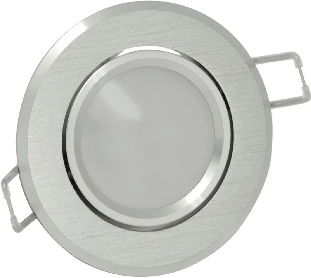 Goldlux Sun Olal lampa do zabudowy 1x3,5 W srebrna 305275